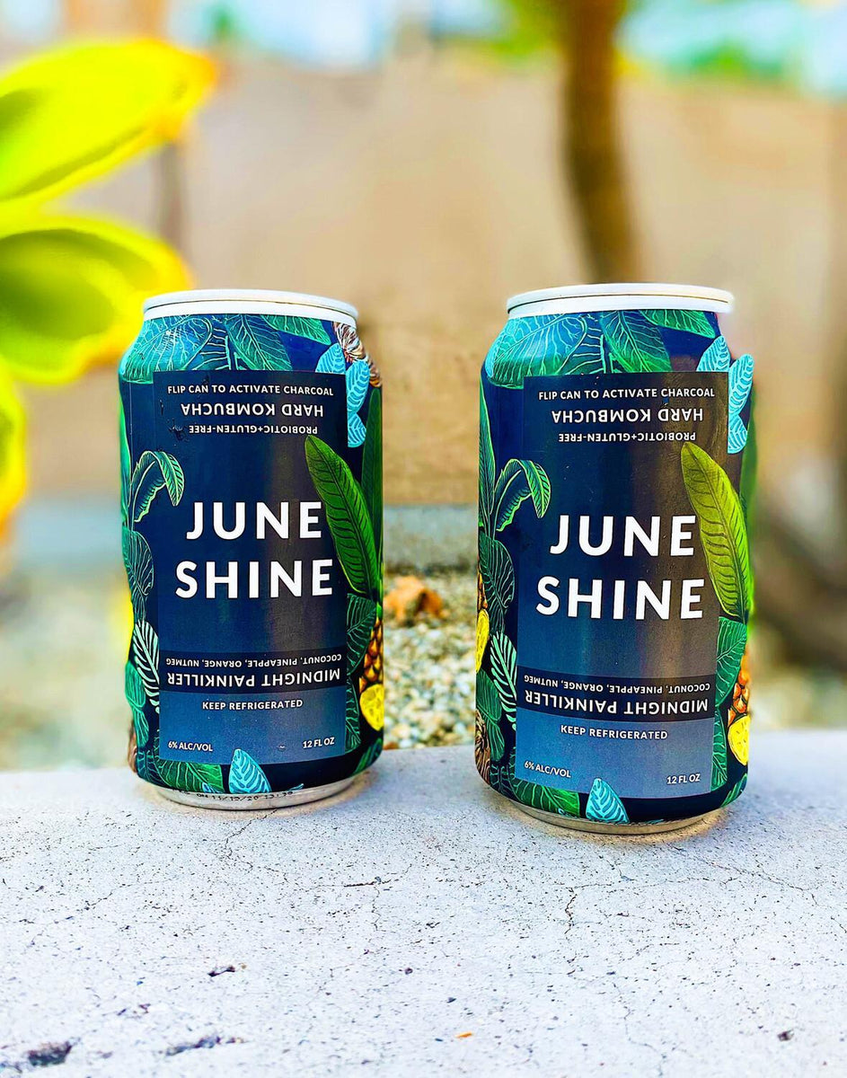 Juneshine Midnight Painkiller Hard Kombucha – Silverlake Wine