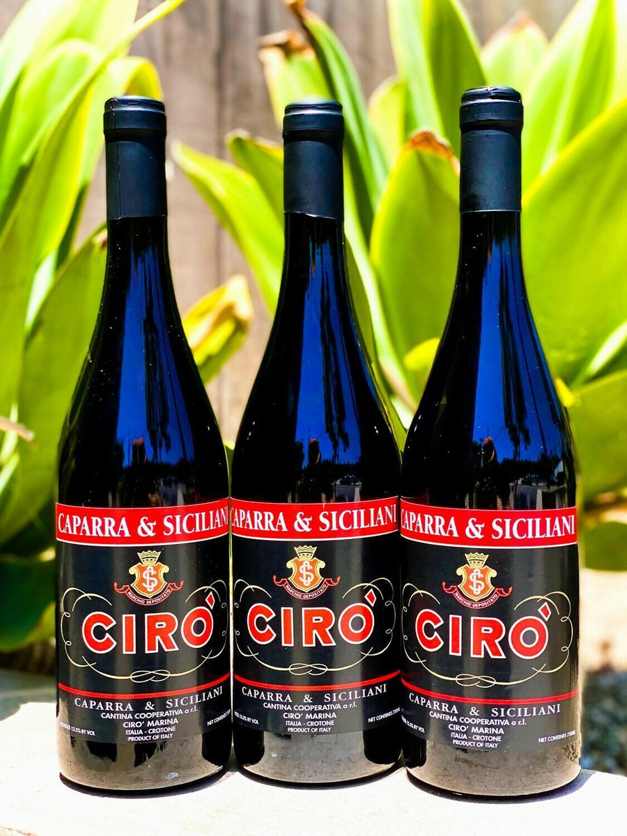 Caparra Siciliani Ciro Rosso shop silverlakewine