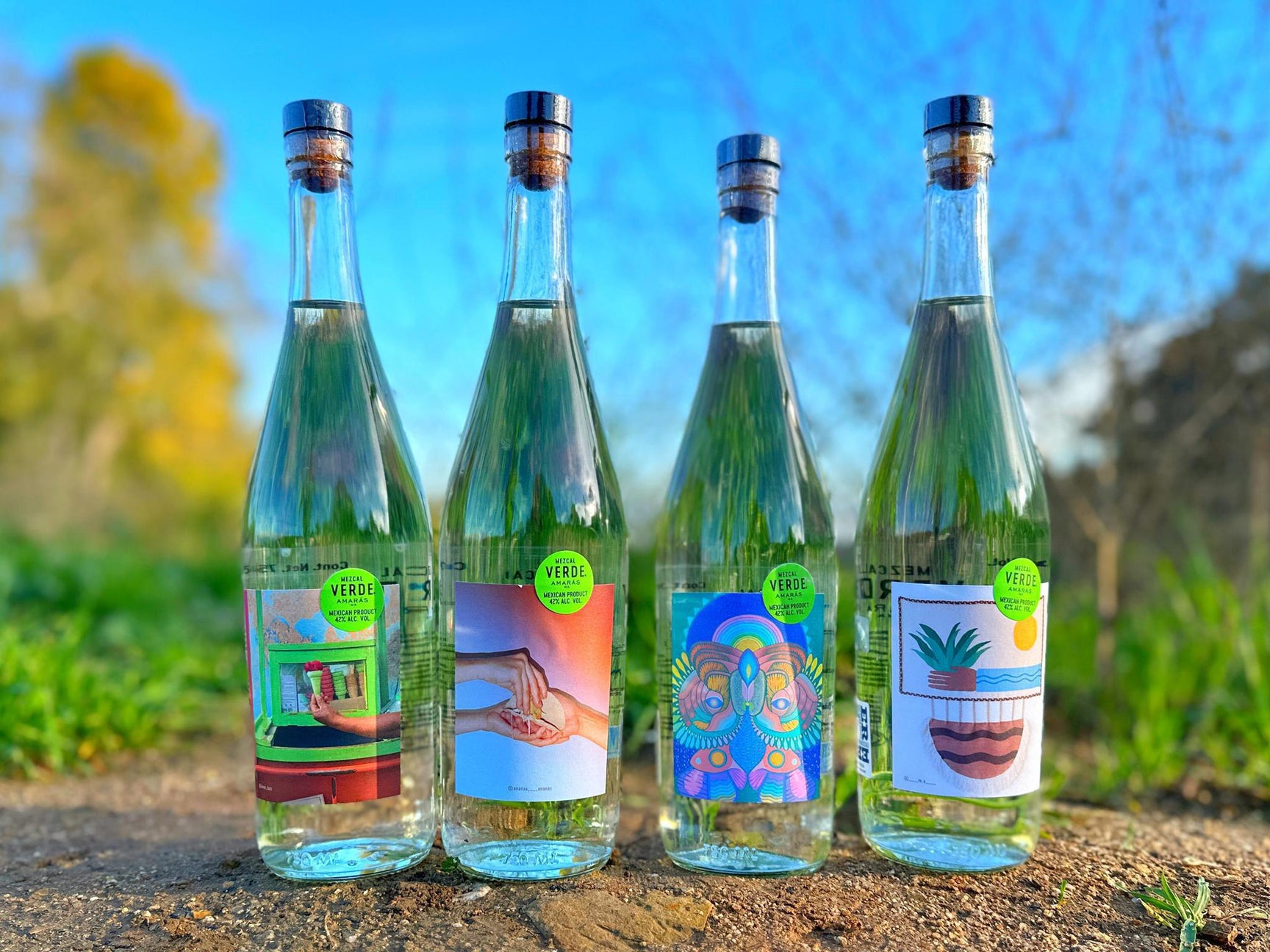 Amaras Verde Mezcal Joven Espadin 84pf – Silverlake Wine
