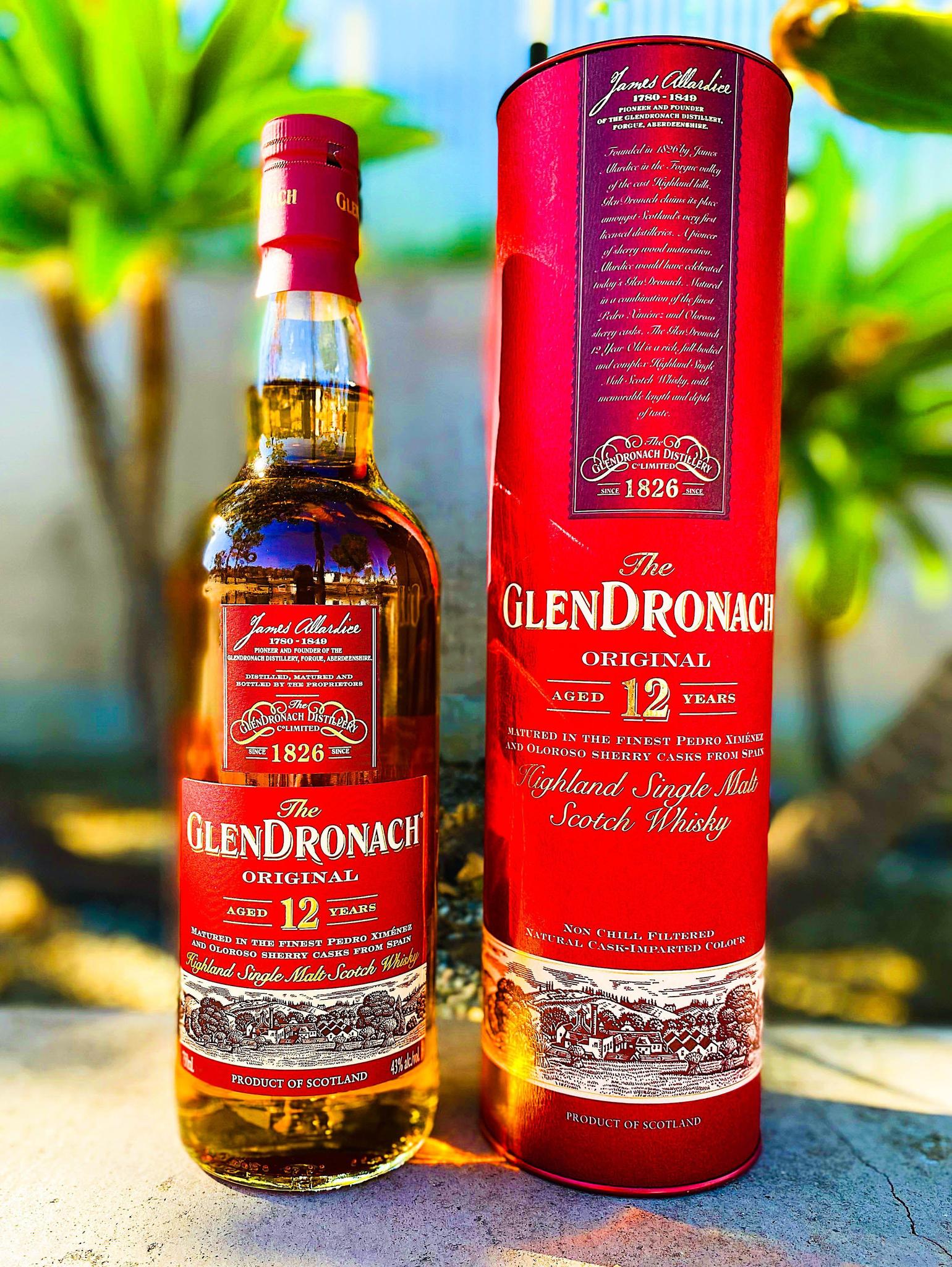 Glendronach  Year Highland Single Malt Scotch Whiskey