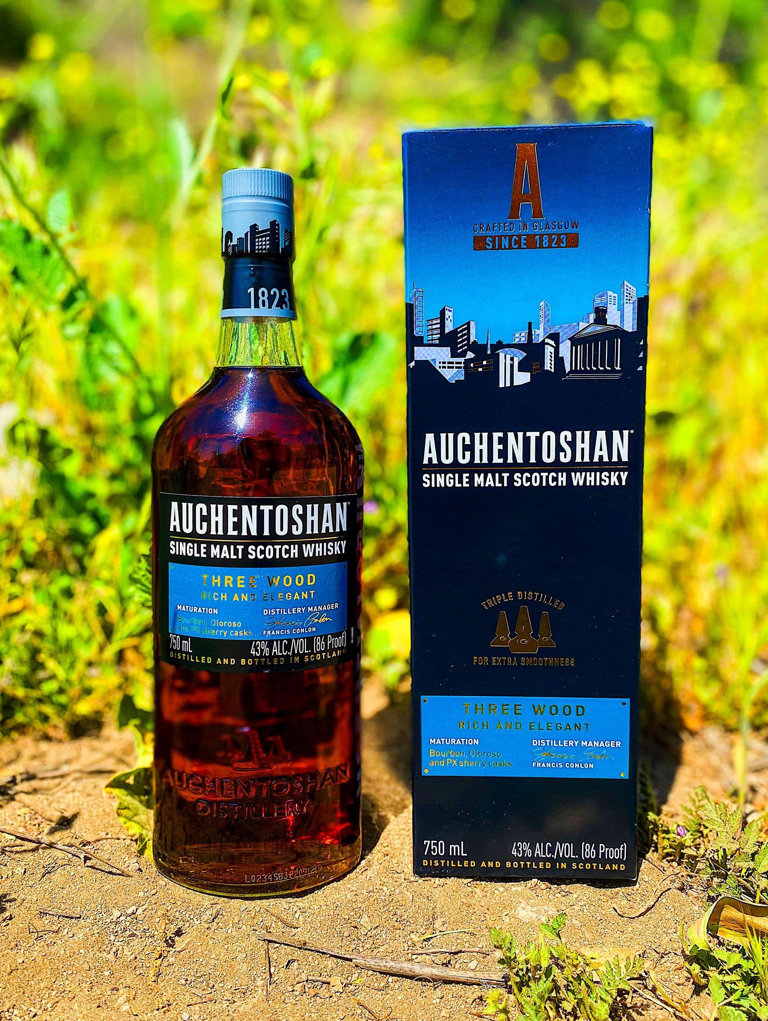Auchentoshan Three Wood Single Malt Scotch – shop-silverlakewine Whisky